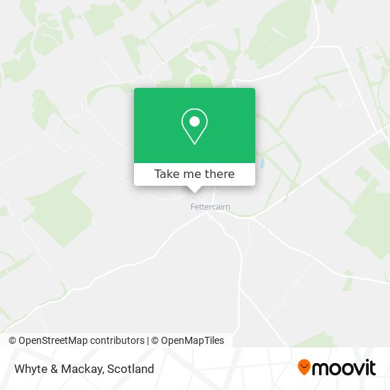 Whyte & Mackay map