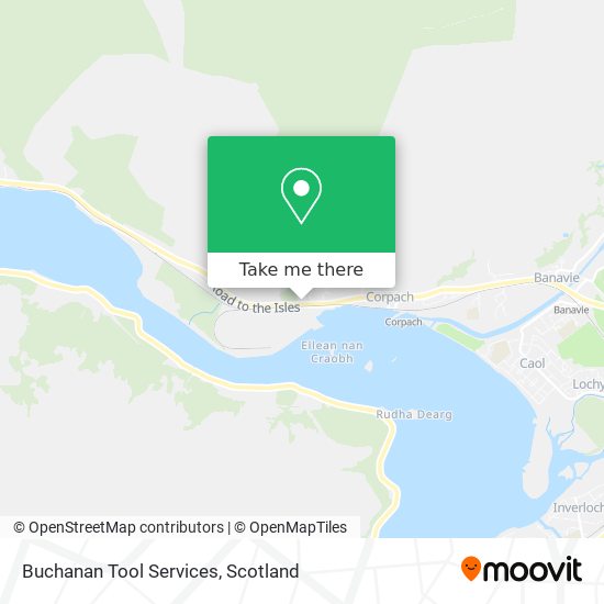 Buchanan Tool Services map