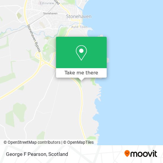 George F Pearson map