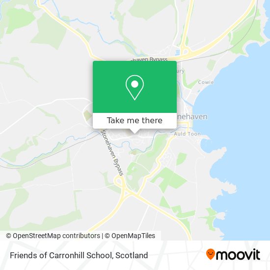 Friends of Carronhill School map