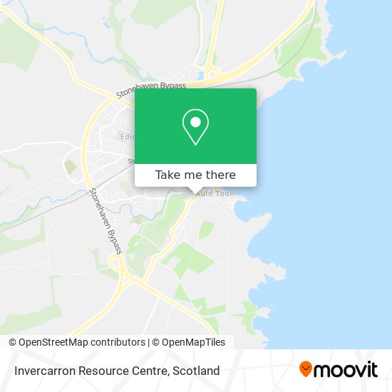 Invercarron Resource Centre map