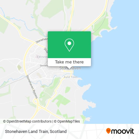 Stonehaven Land Train map