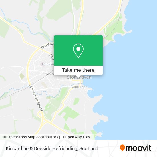 Kincardine & Deeside Befriending map