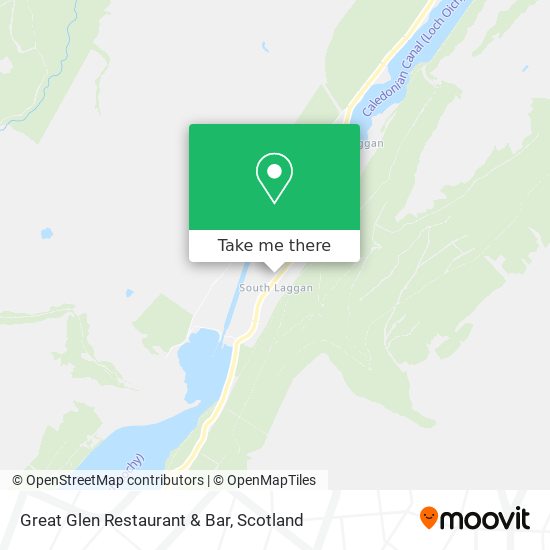 Great Glen Restaurant & Bar map