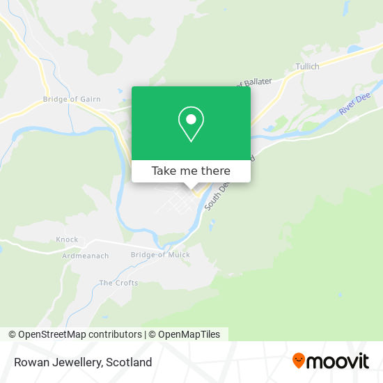 Rowan Jewellery map