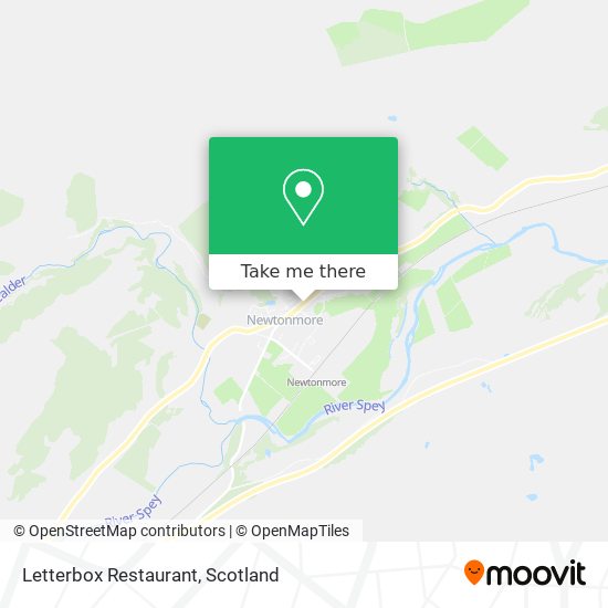 Letterbox Restaurant map