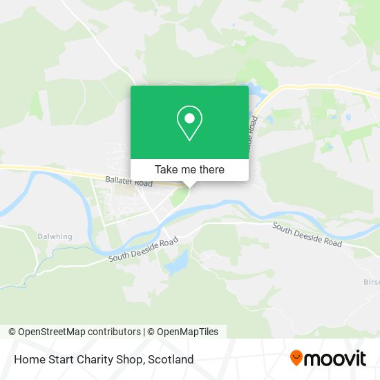 Home Start Charity Shop map