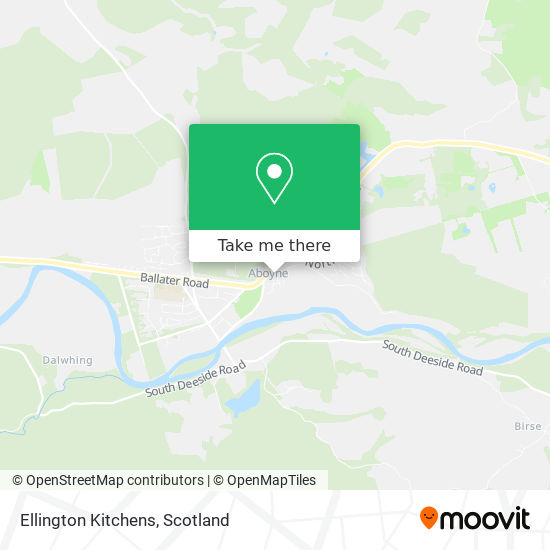 Ellington Kitchens map