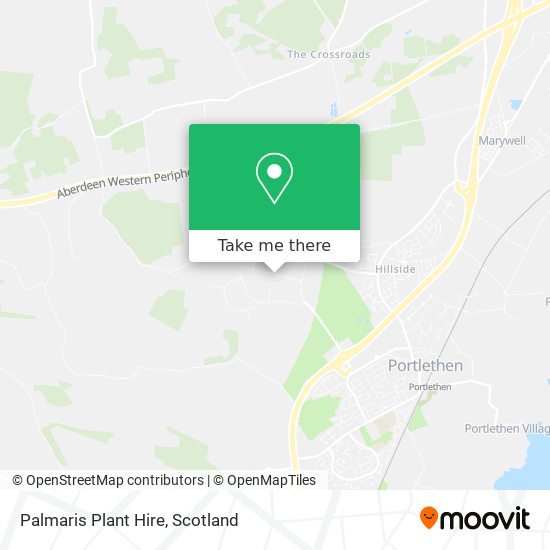 Palmaris Plant Hire map