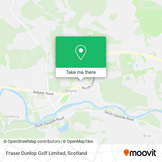 Fraser Dunlop Golf Limited map