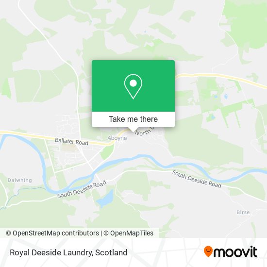Royal Deeside Laundry map