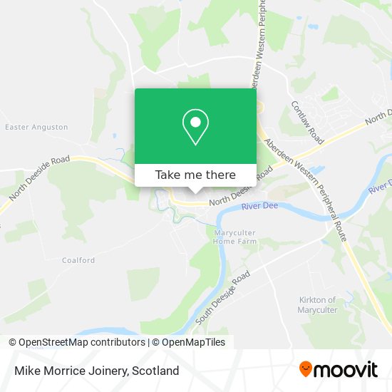 Mike Morrice Joinery map