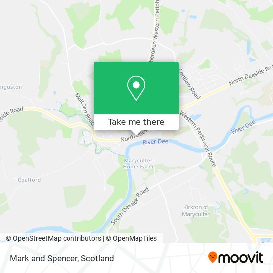 Mark and Spencer map