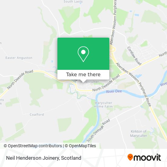 Neil Henderson Joinery map