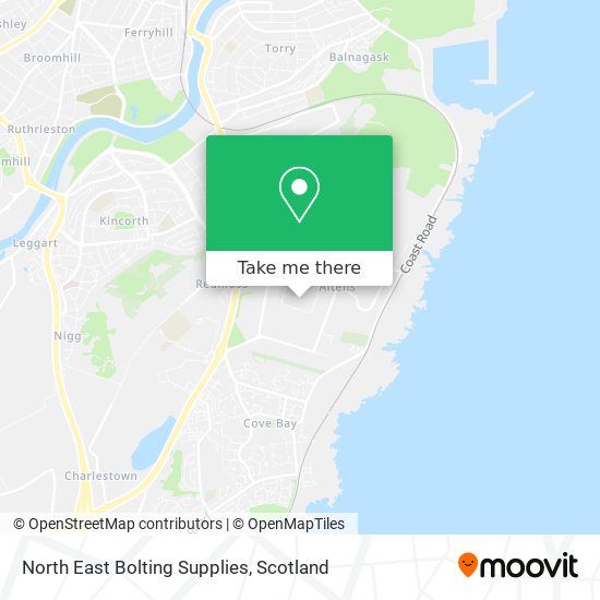 North East Bolting Supplies map