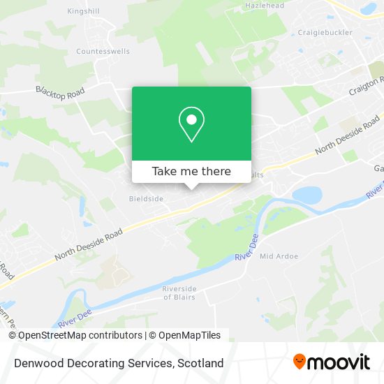 Denwood Decorating Services map