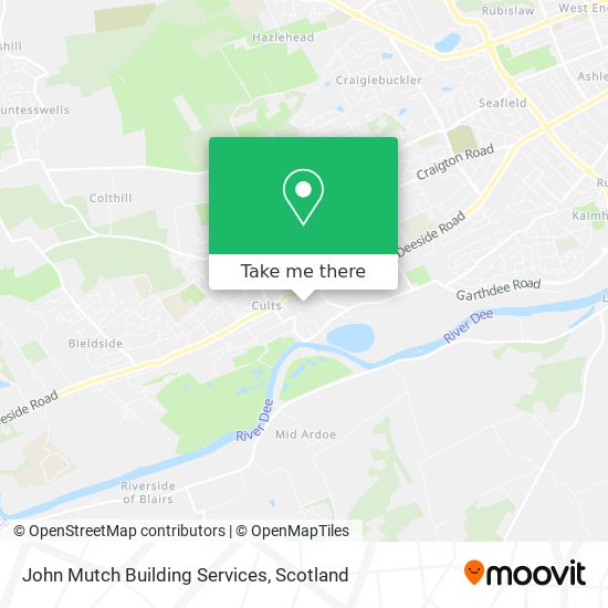 John Mutch Building Services map