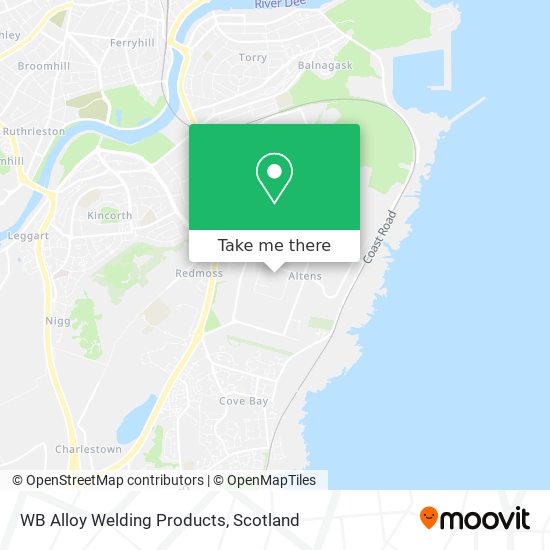 WB Alloy Welding Products map