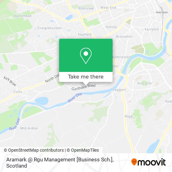 Aramark @ Rgu Management [Business Sch.] map