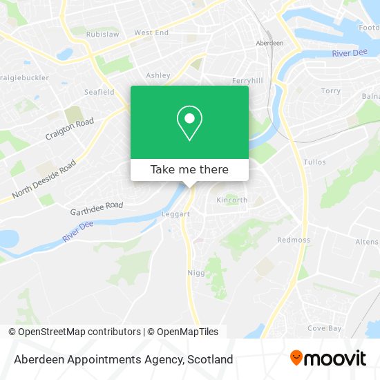 Aberdeen Appointments Agency map