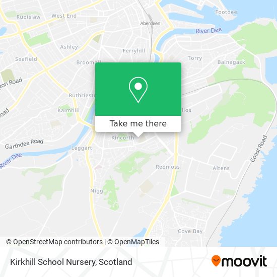 Kirkhill School Nursery map