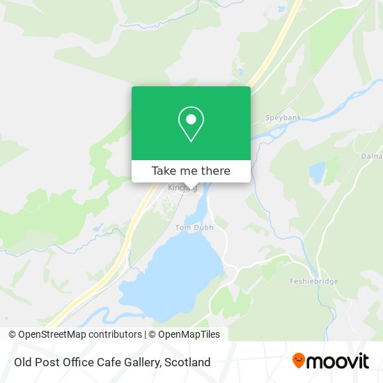 Old Post Office Cafe Gallery map