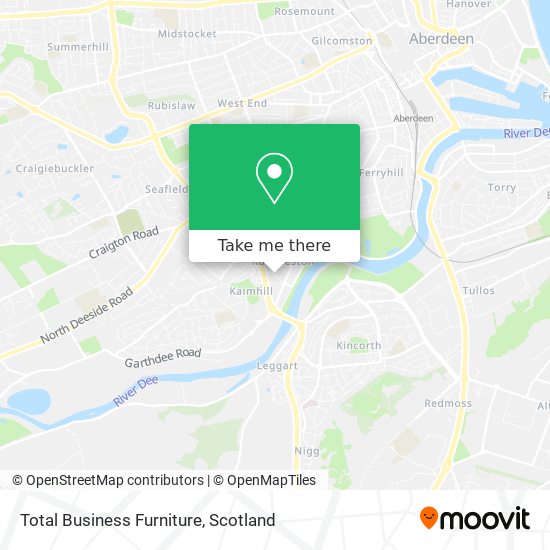 Total Business Furniture map