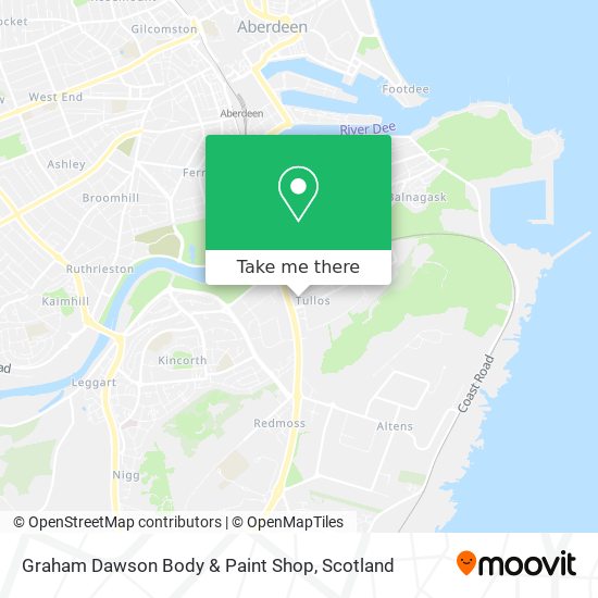 Graham Dawson Body & Paint Shop map