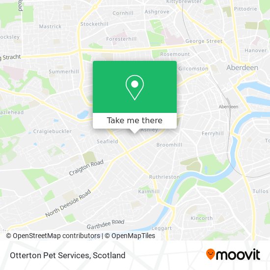 Otterton Pet Services map