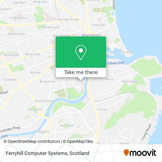 Ferryhill Computer Systems map