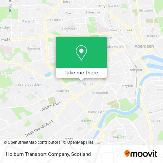 Holburn Transport Company map