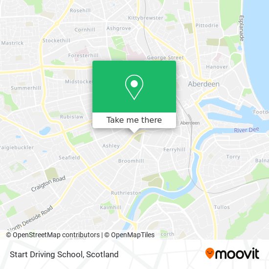 Start Driving School map