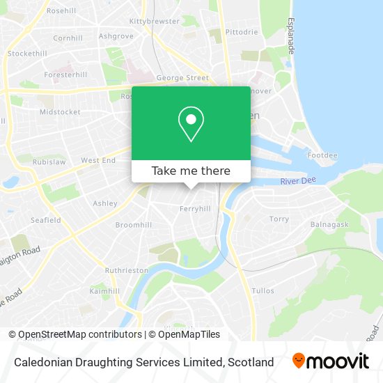 Caledonian Draughting Services Limited map