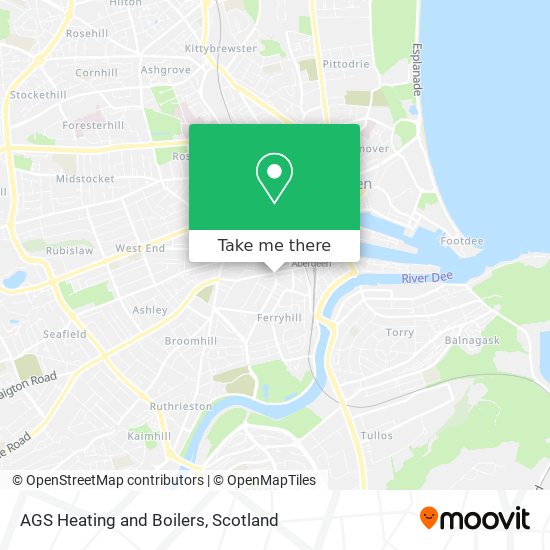 AGS Heating and Boilers map