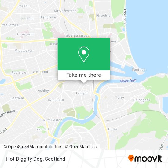 Hot Diggity Dog map