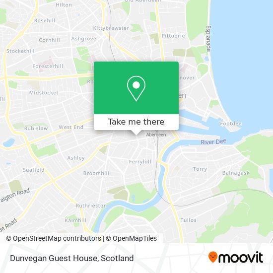 Dunvegan Guest House map