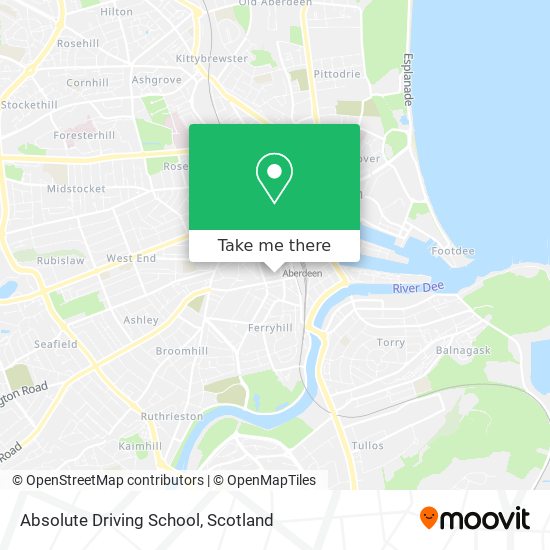 Absolute Driving School map