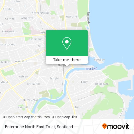 Enterprise North East Trust map