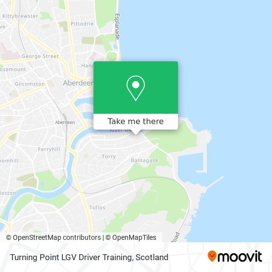 Turning Point LGV Driver Training map