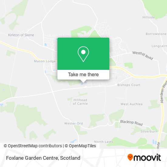 Foxlane Garden Centre map