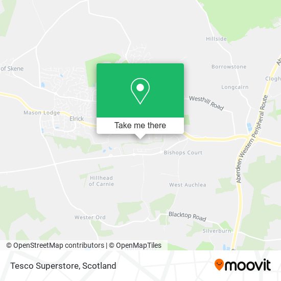 Tesco Superstore map