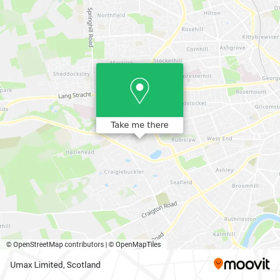 Umax Limited map