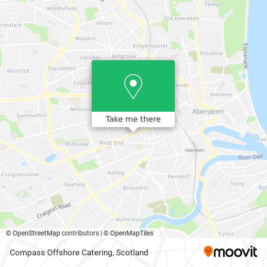 Compass Offshore Catering map
