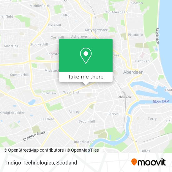 Indigo Technologies map