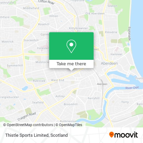 Thistle Sports Limited map