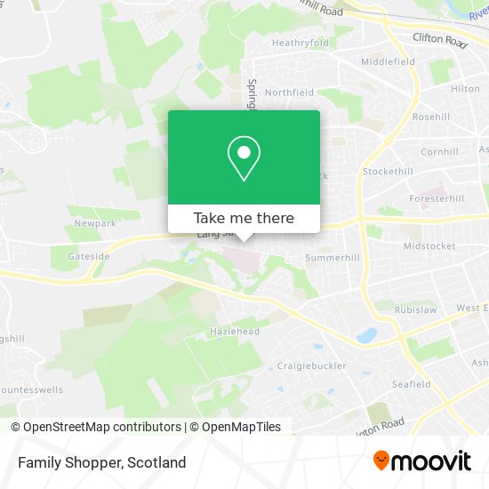 Family Shopper map