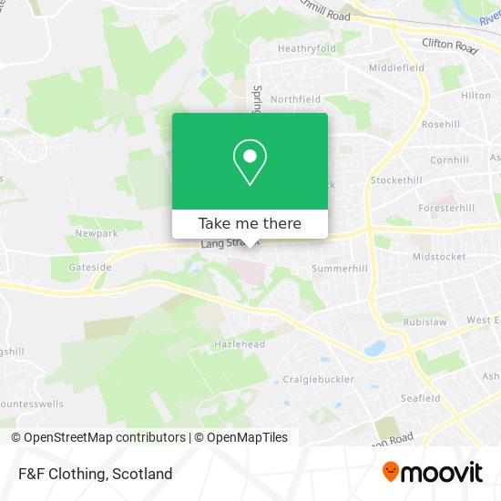 F&F Clothing map