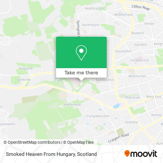 Smoked Heaven From Hungary map