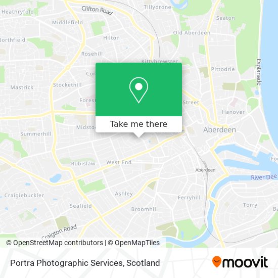 Portra Photographic Services map