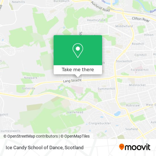 Ice Candy School of Dance map